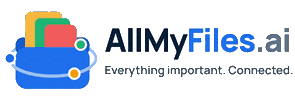 AllMyFiles.ai — Everything important. Connected.